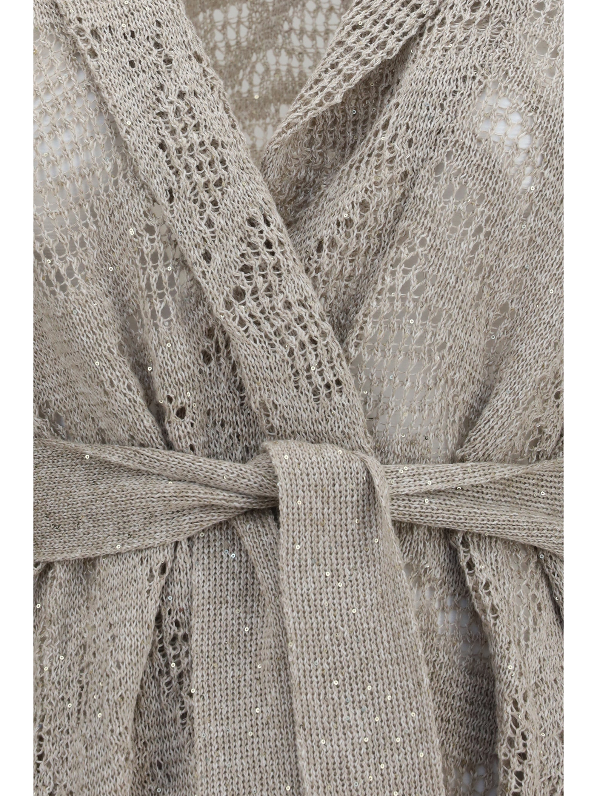 cotton and linen cardigan