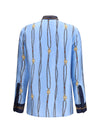 silk printed shirt