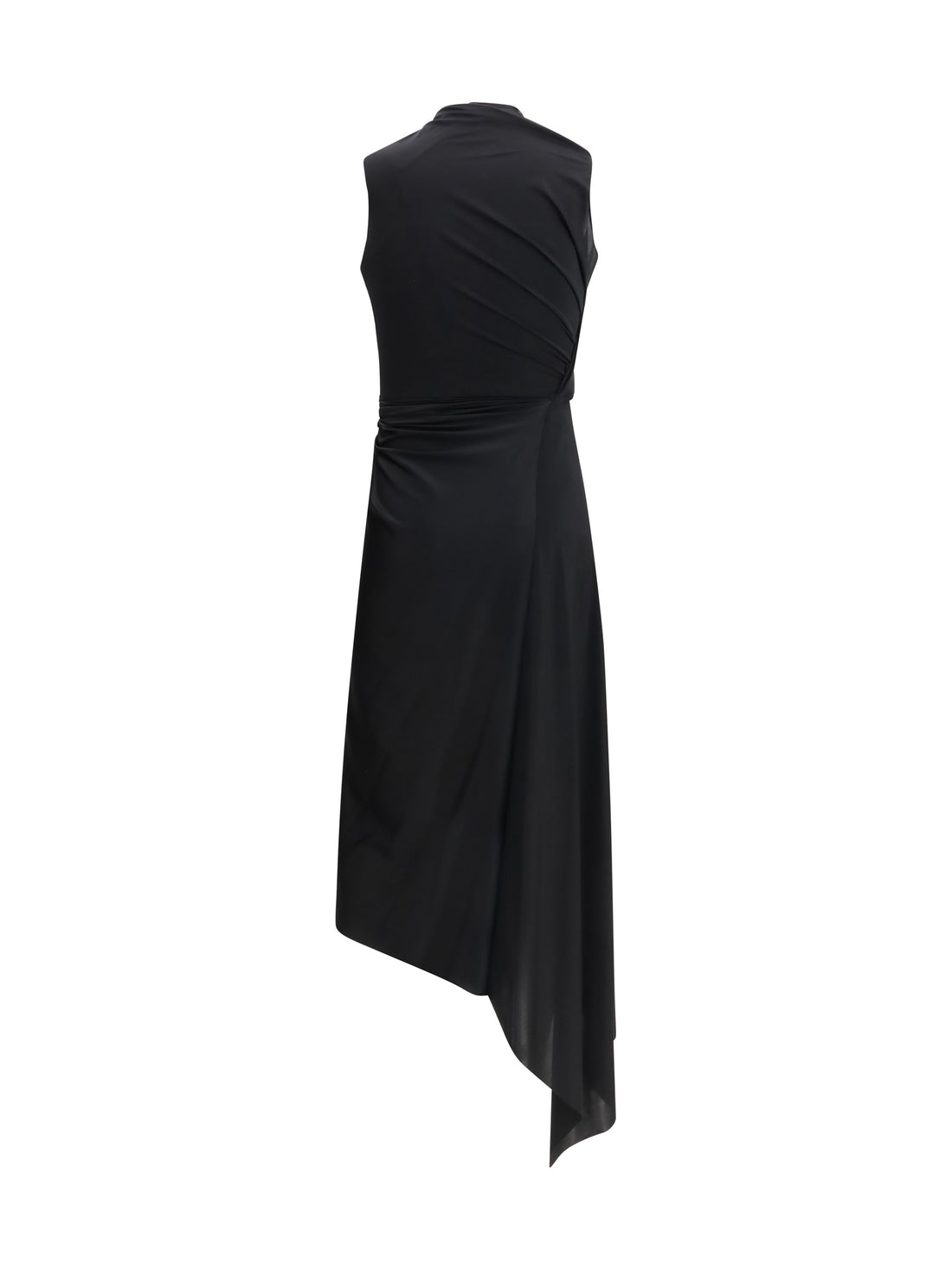 BALENCIAGA 36 draped midi dress