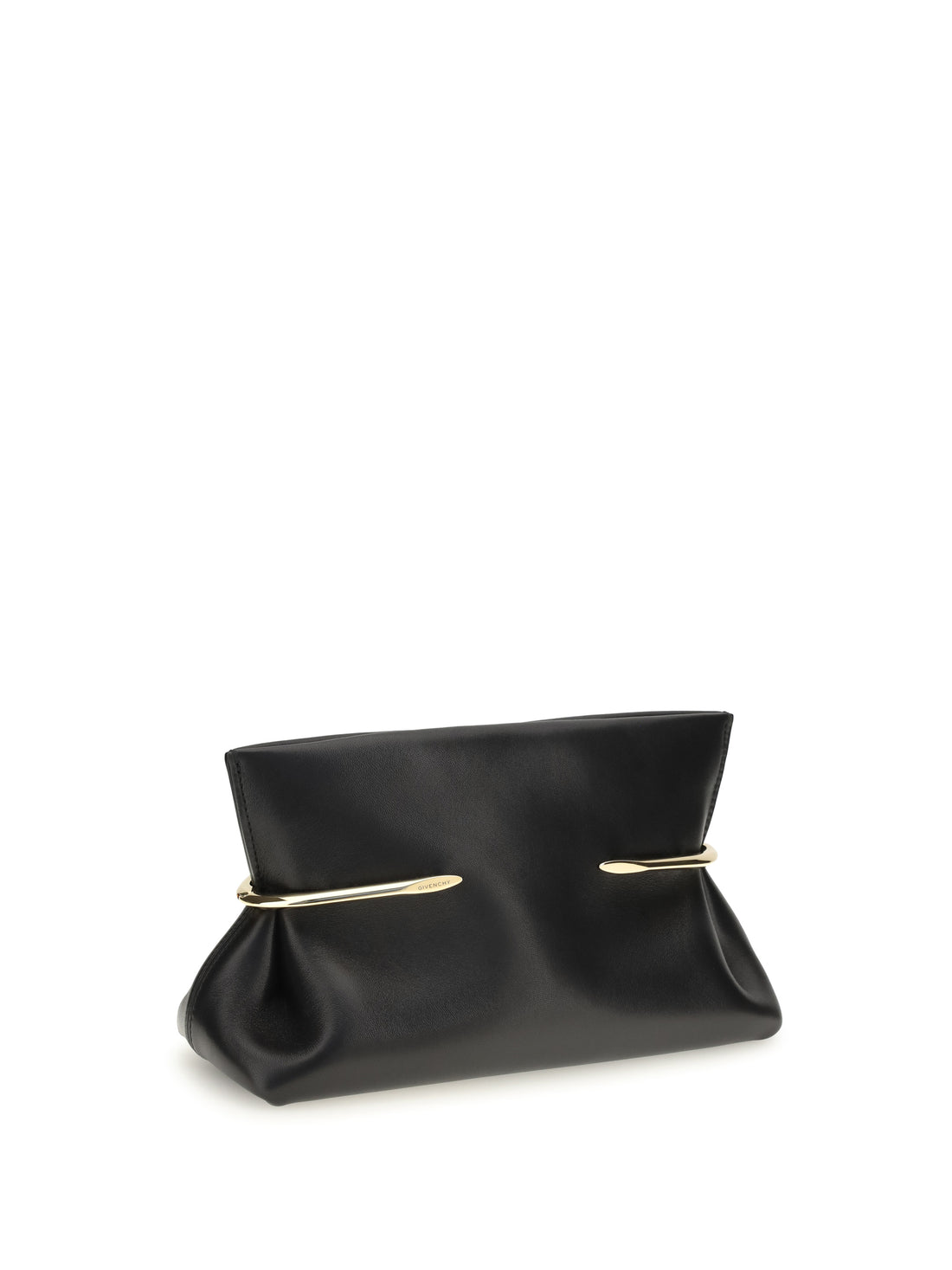 GIVENCHY OS pinch soft clutch in nappa leather