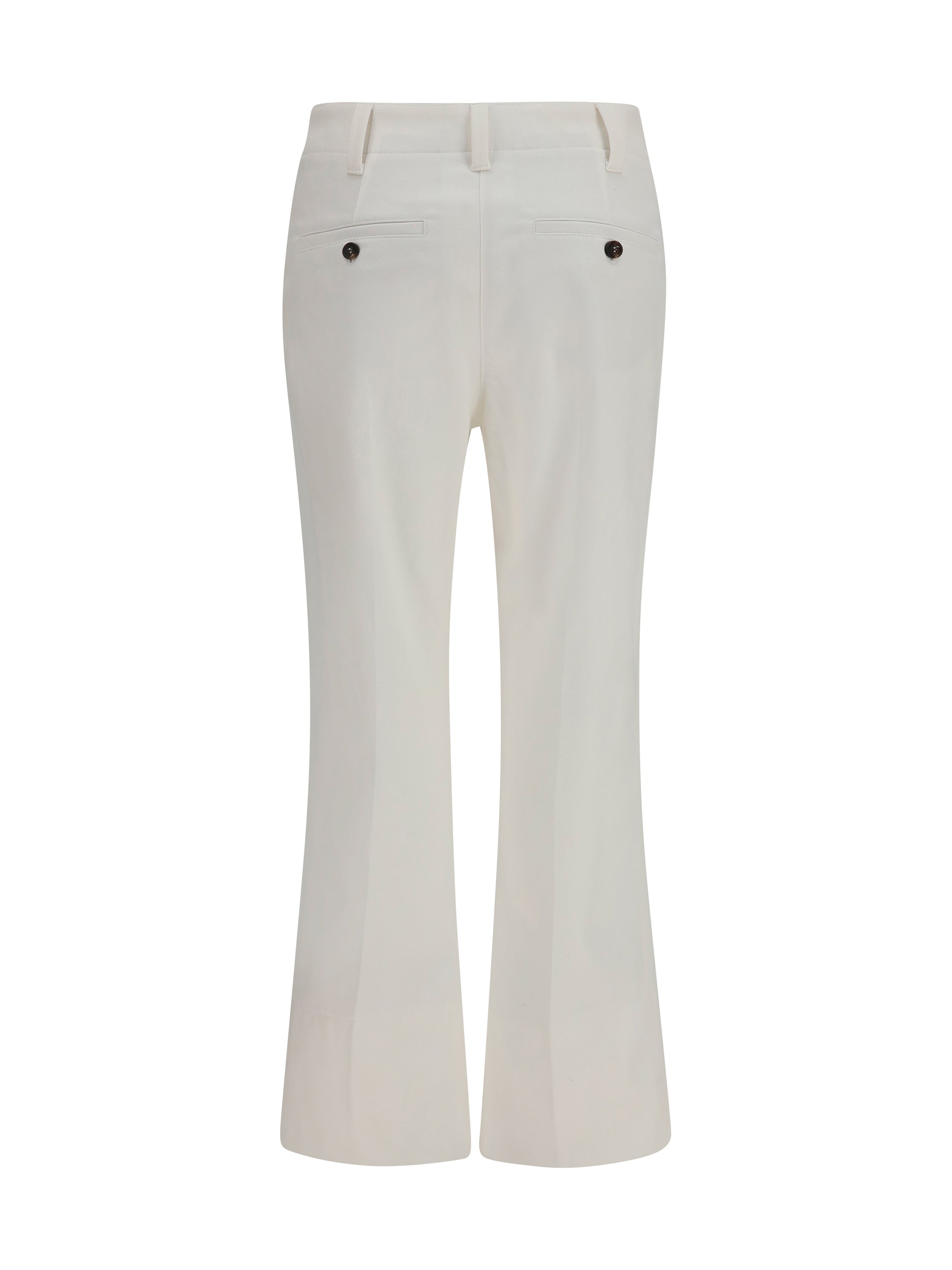 slim flared pants