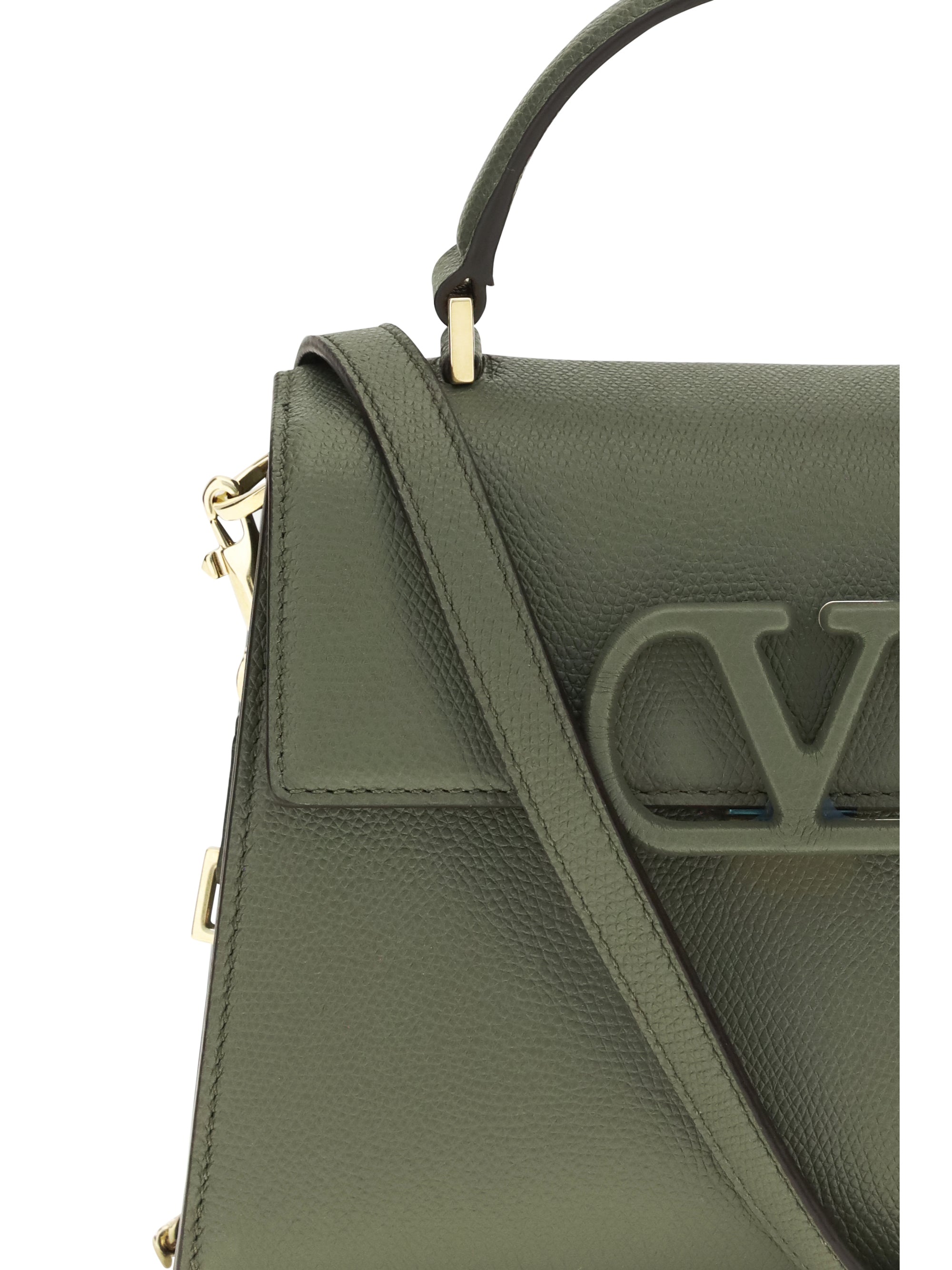 vsling mini grained calfskin handbag