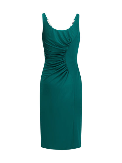 VERSACE 40 midi jersey dress