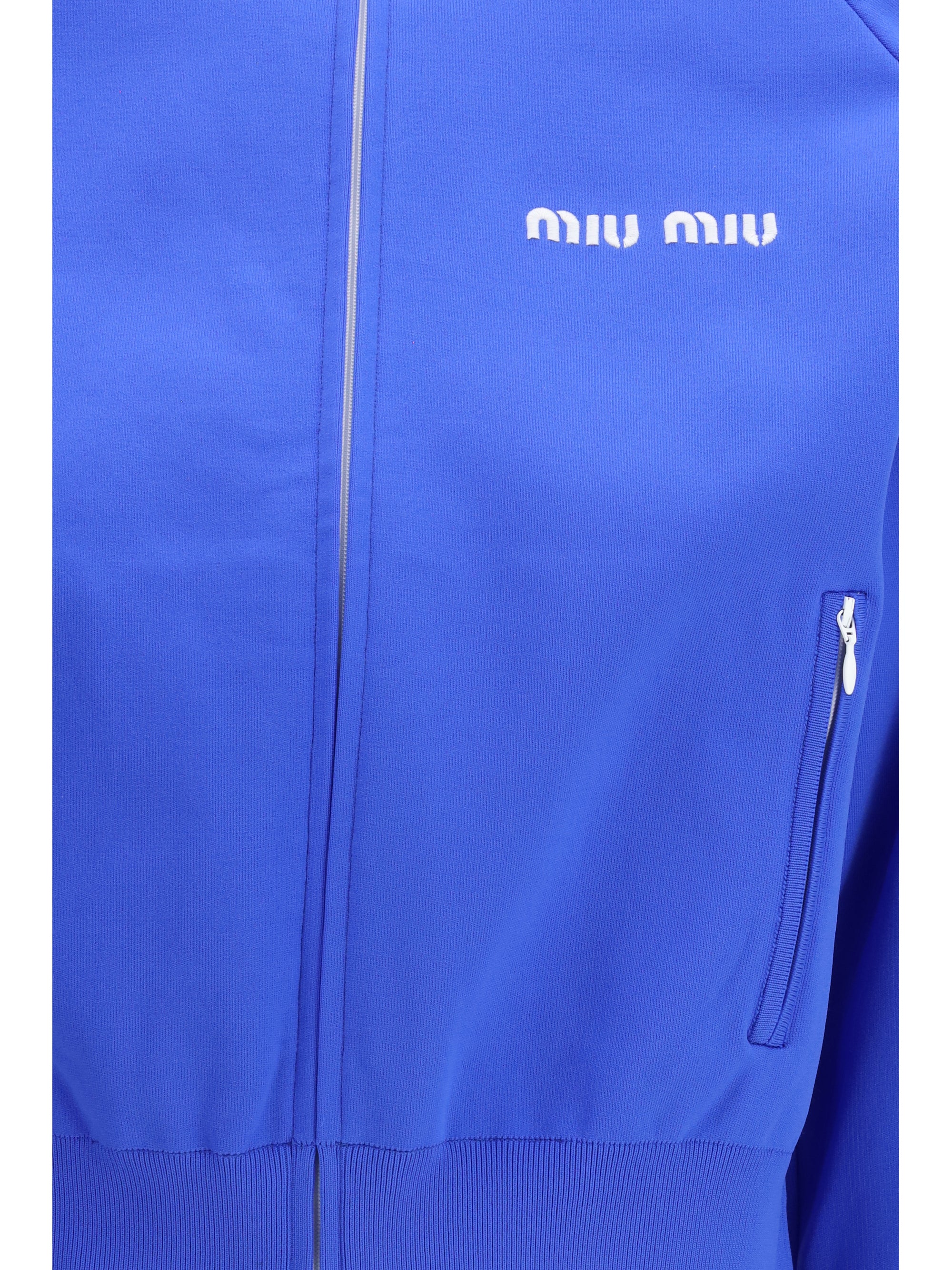 zip-up sweatshirt