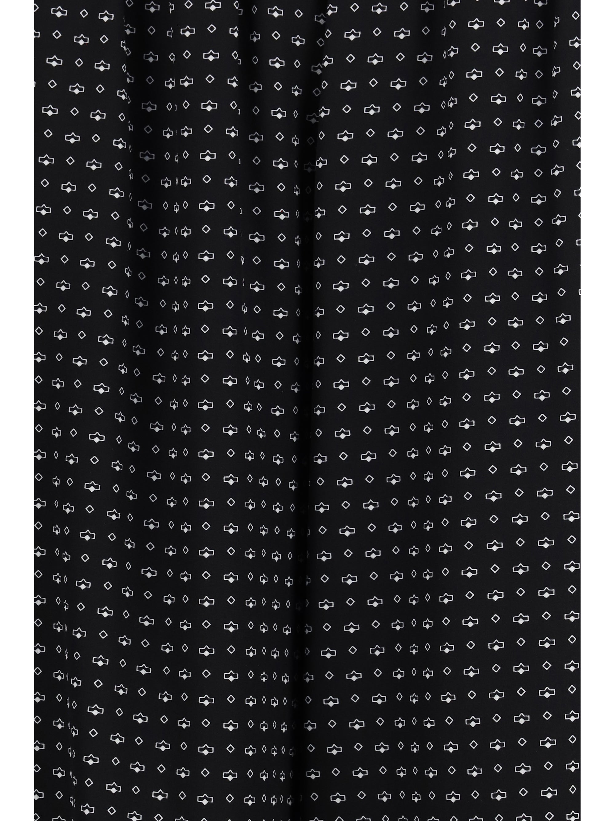printed silk pants