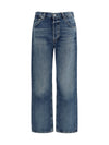 straight-leg jeans