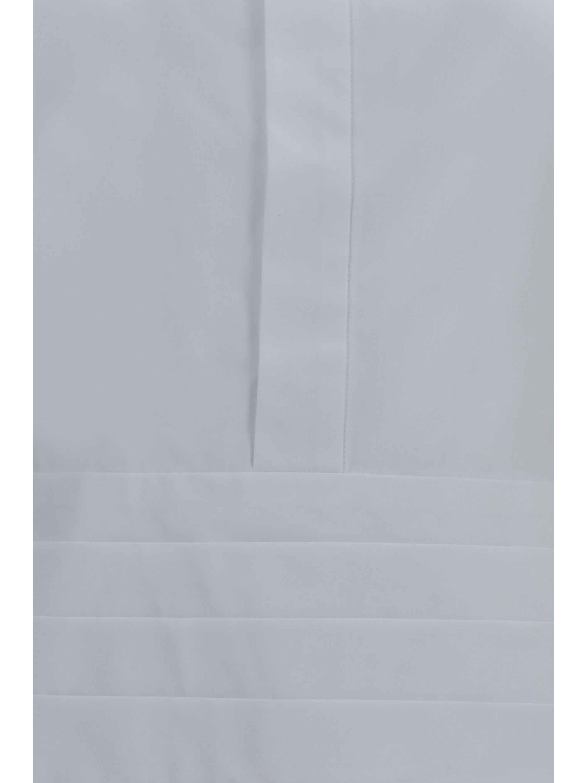 cotton poplin shirt with belt