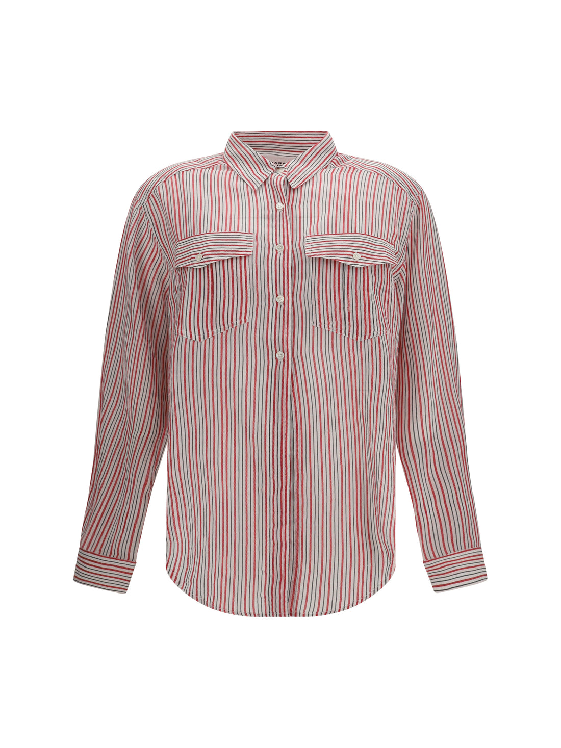 MARANT ETOILE 38 striped cotton shirt