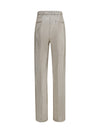lurex pants in tweed with micro sequins and shimmering thread