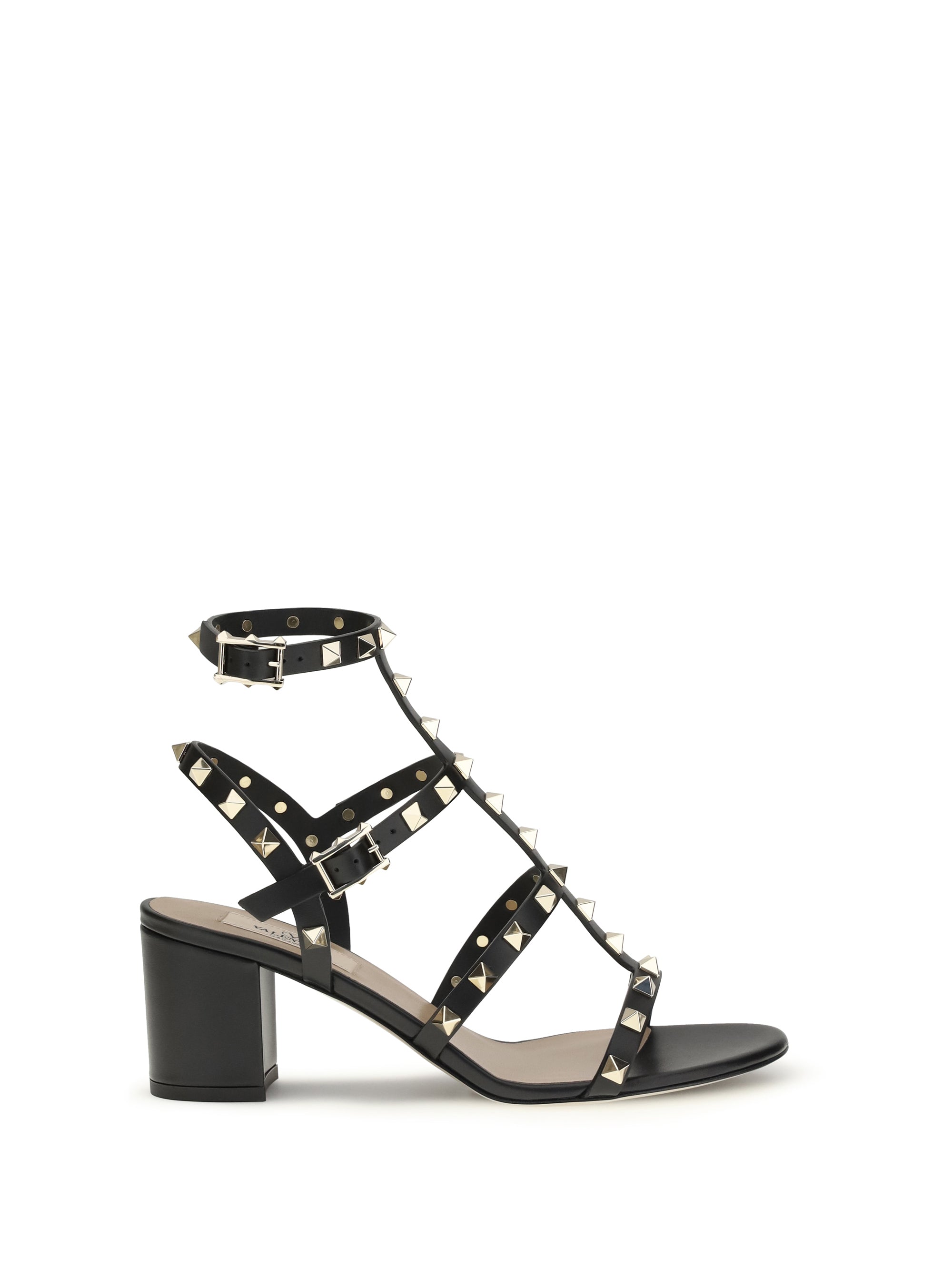 rockstud sandals with straps