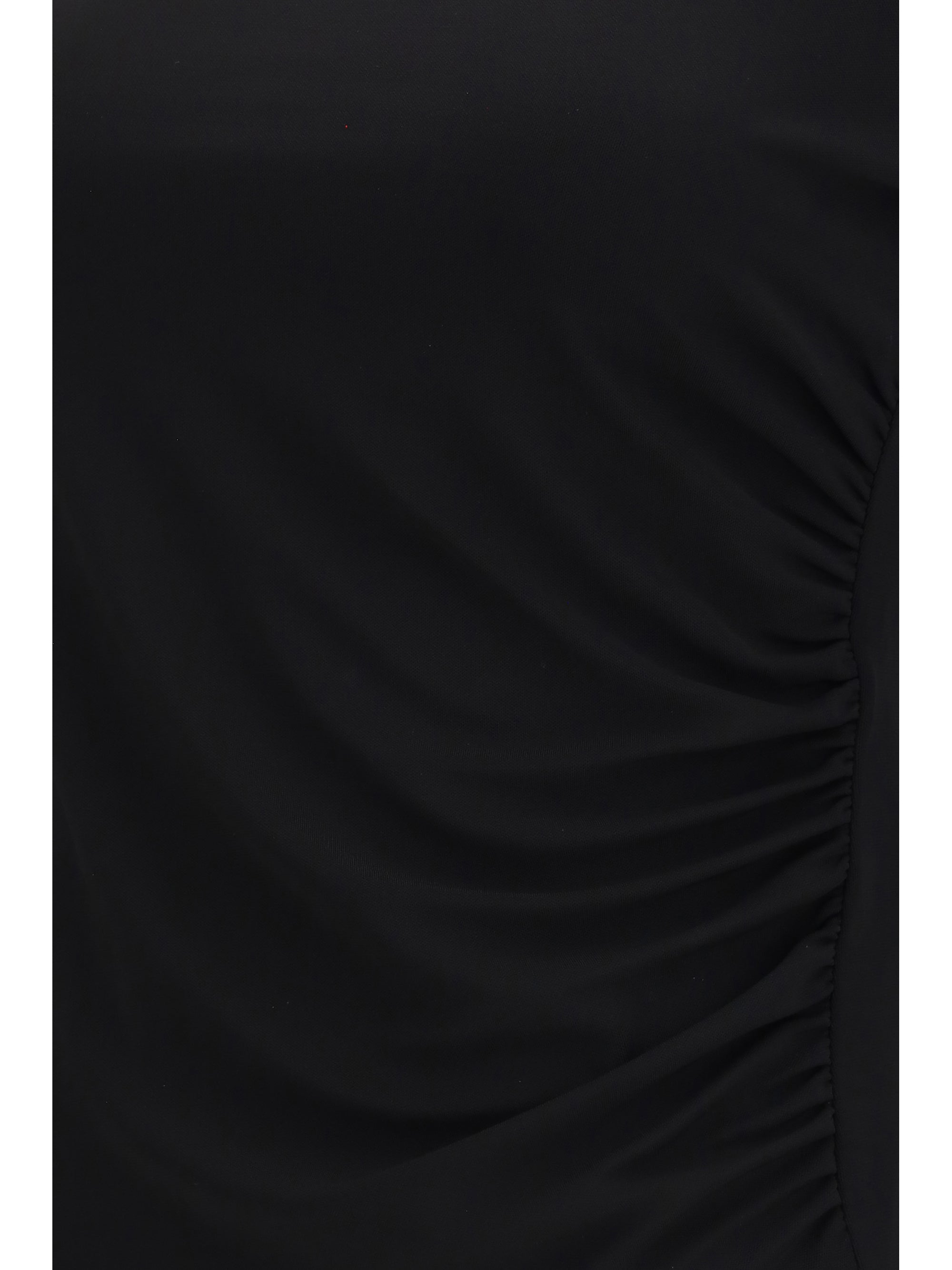 long-sleeve ruched top