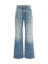wide-leg jeans
