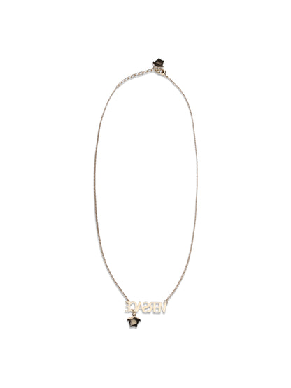 VERSACE OS logo necklace
