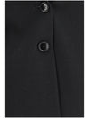 lightweight wool single-breasted jacket