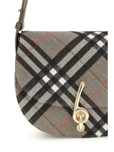 BURBERRY OS check archive shoulder bag