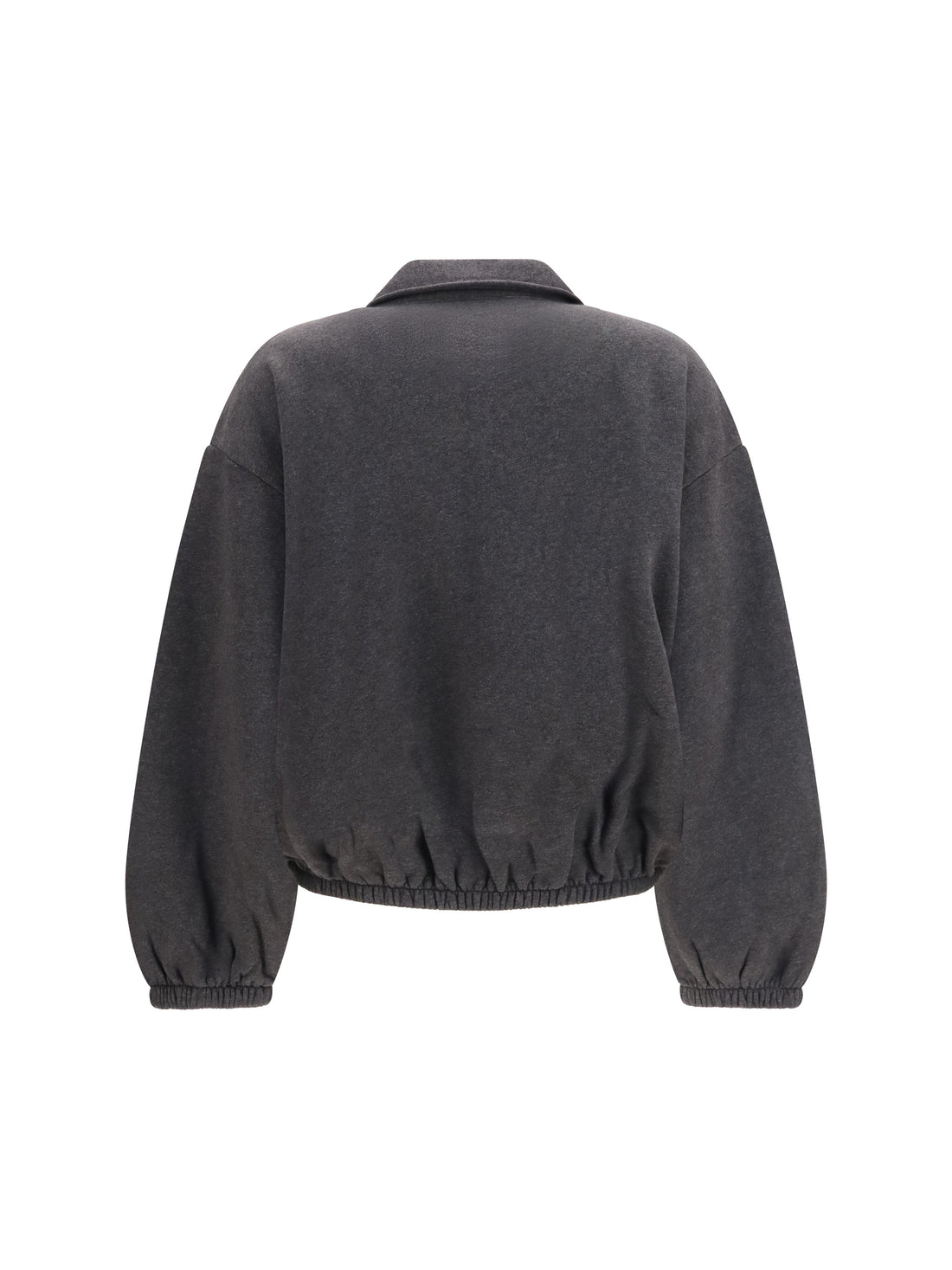 DARKPARK M alva crop zip-up sweatshirt with pocket