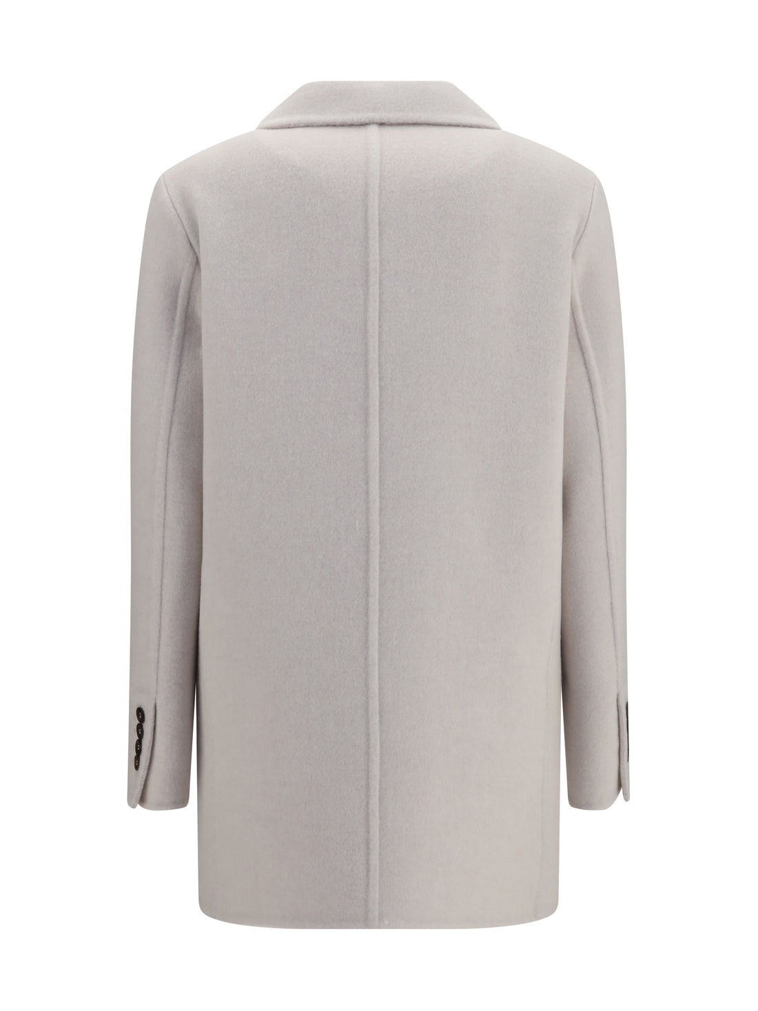 BRUNELLO CUCINELLI 44 single-breasted wool and cashmere jacket