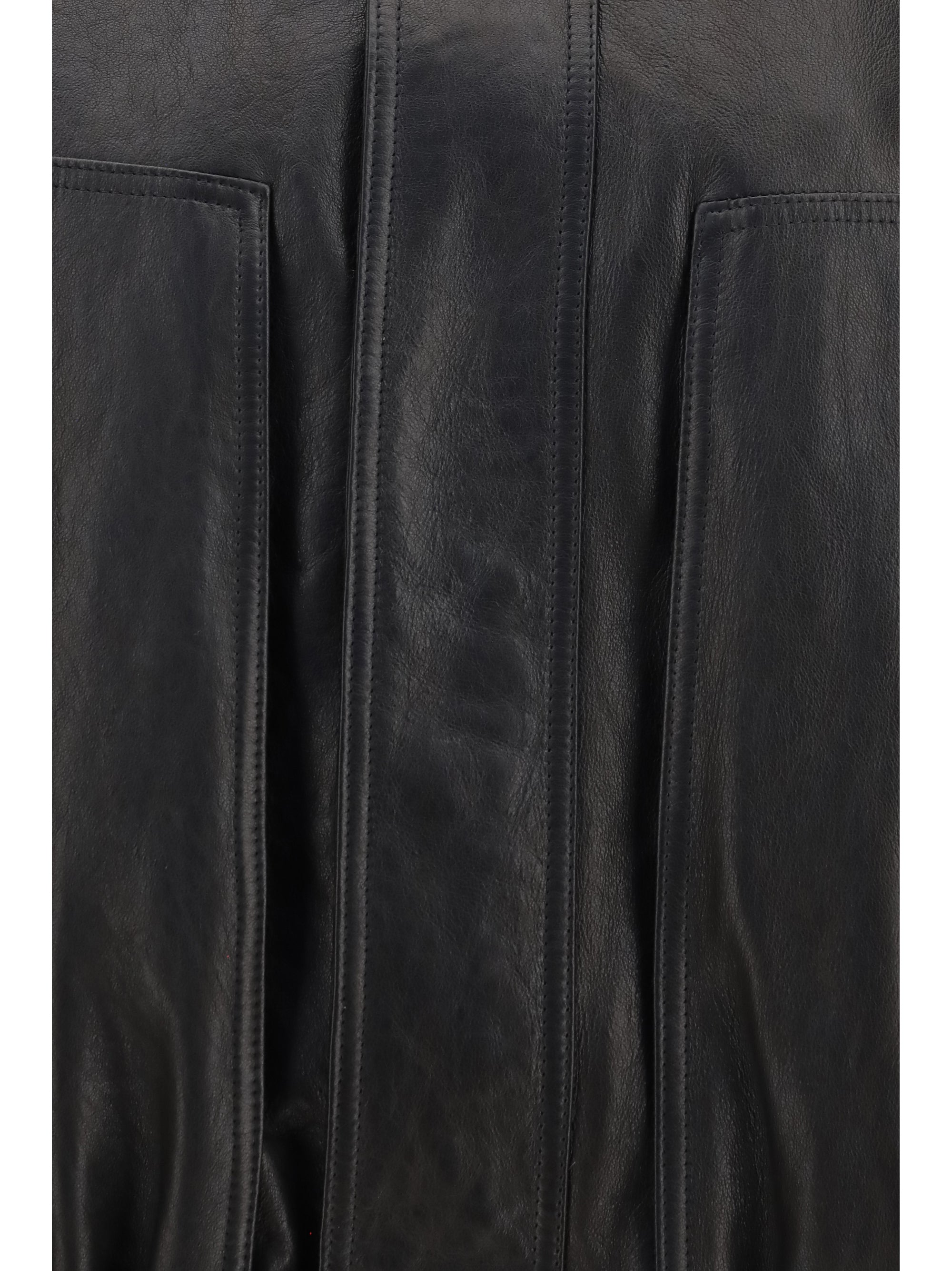 leather jacket