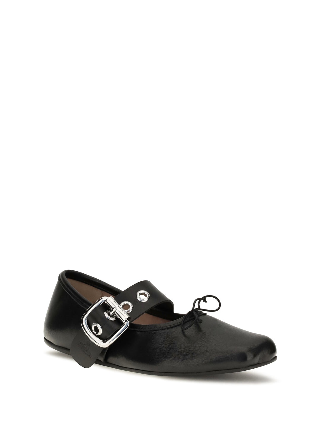 VIVIENNE WESTWOOD 37 alice leather ballerinas