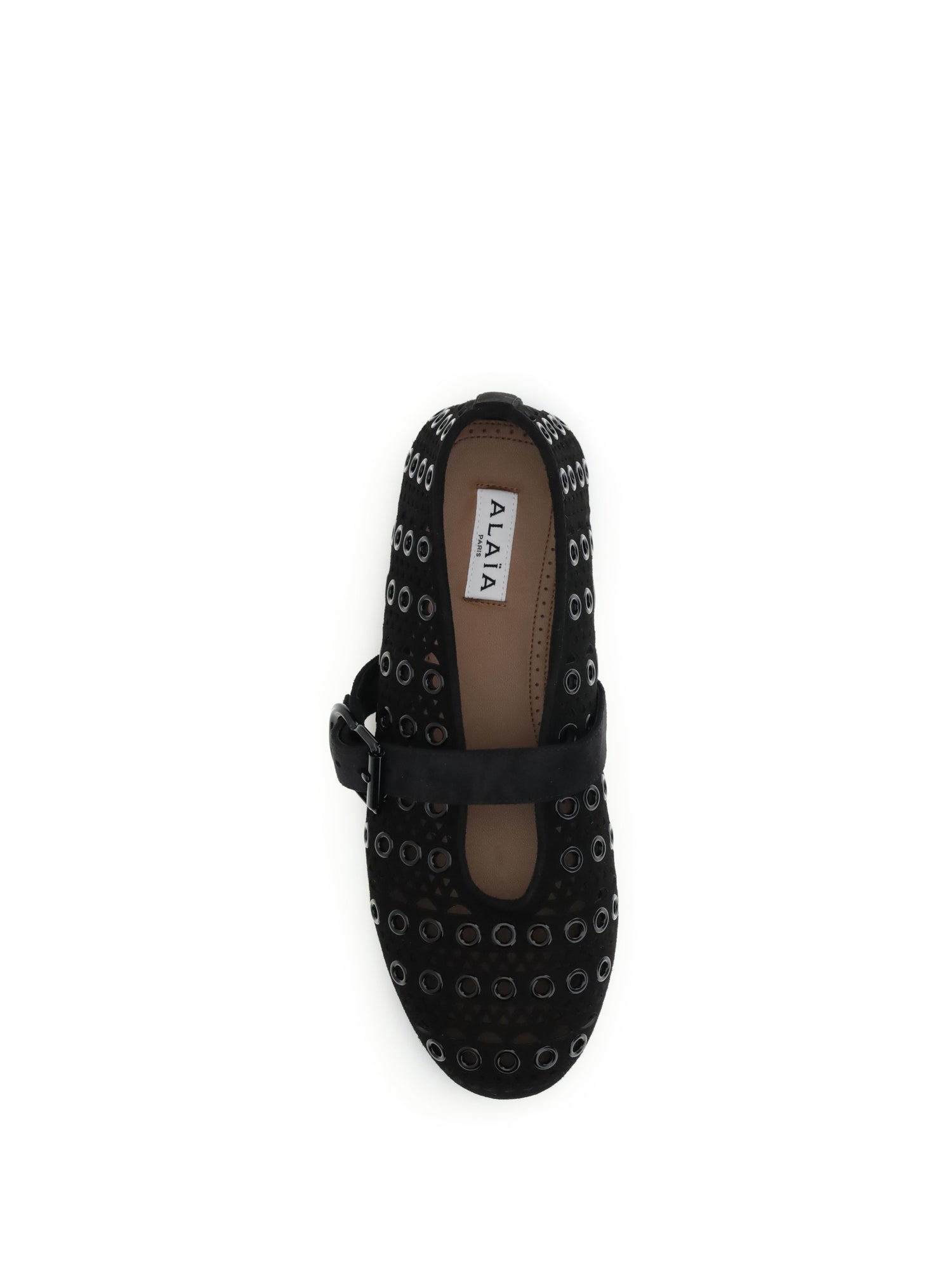 ALAIA 36 vienne ballerinas with eyelets