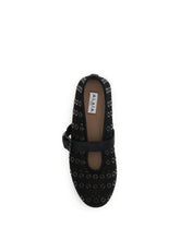 ALAIA 36 vienne ballerinas with eyelets