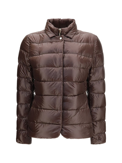 high-neck padded jacket