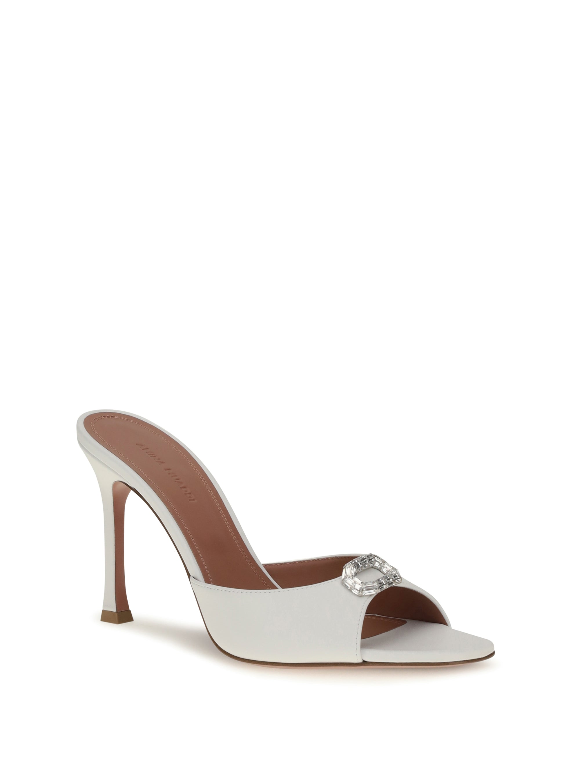 camelia leather mule sandals