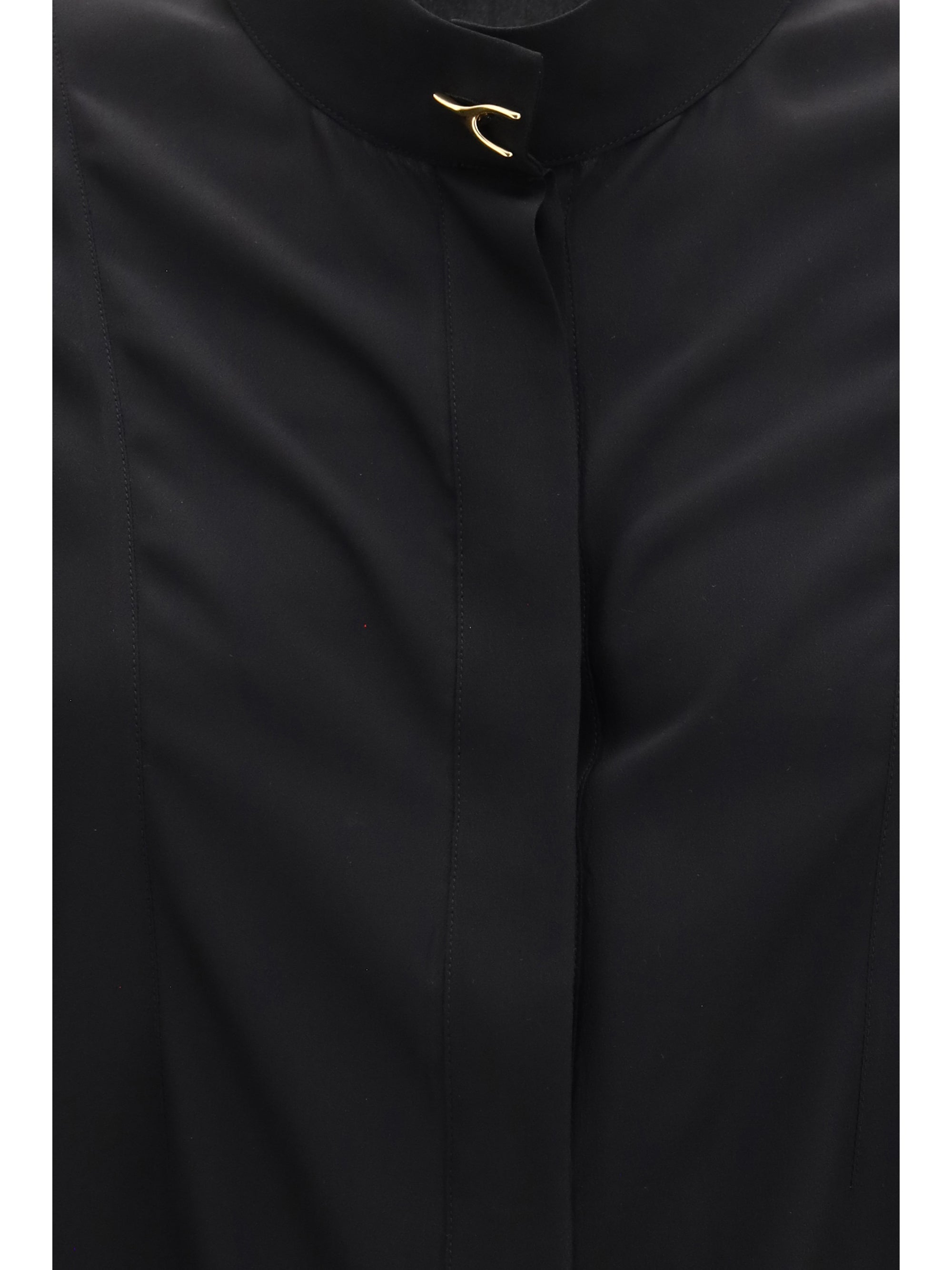 wishbone silk shirt