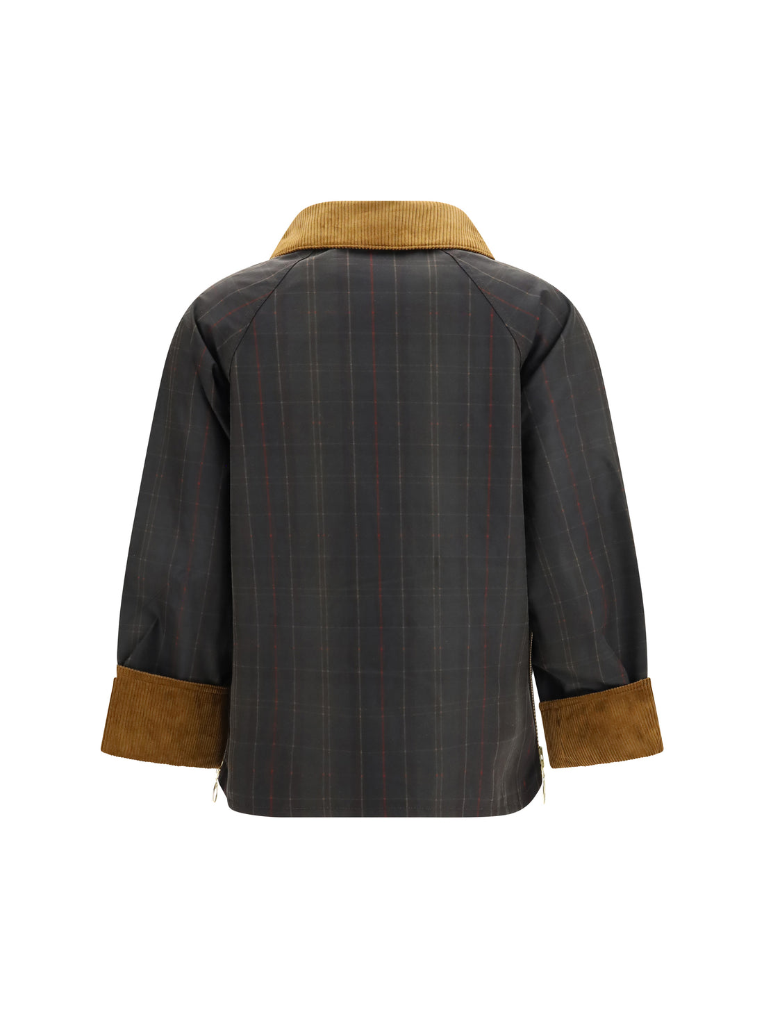 BARBOUR 8 marena check waxed jacket