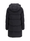 kelly quilted long down jacket