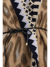 brit leopard jacquard alpaca-blend cardigan