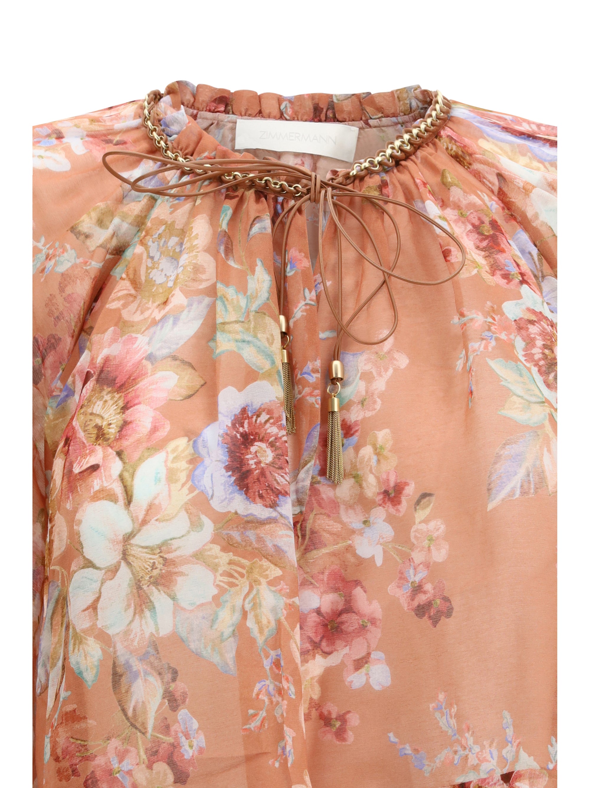 ruffle blouse