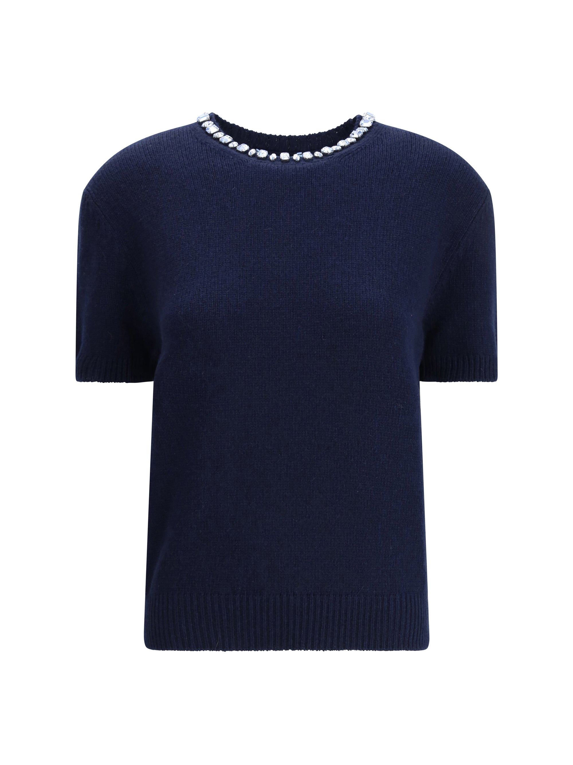 wool and cashmere crew-neck sweater