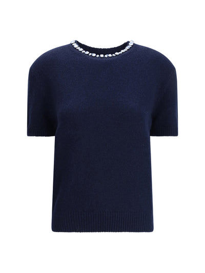 wool and cashmere crew-neck sweater