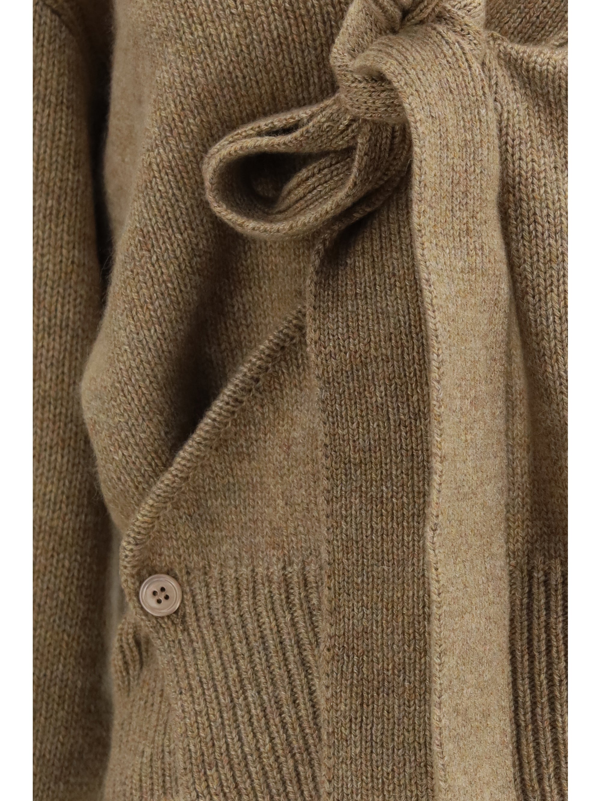 cashmere sweater with bow