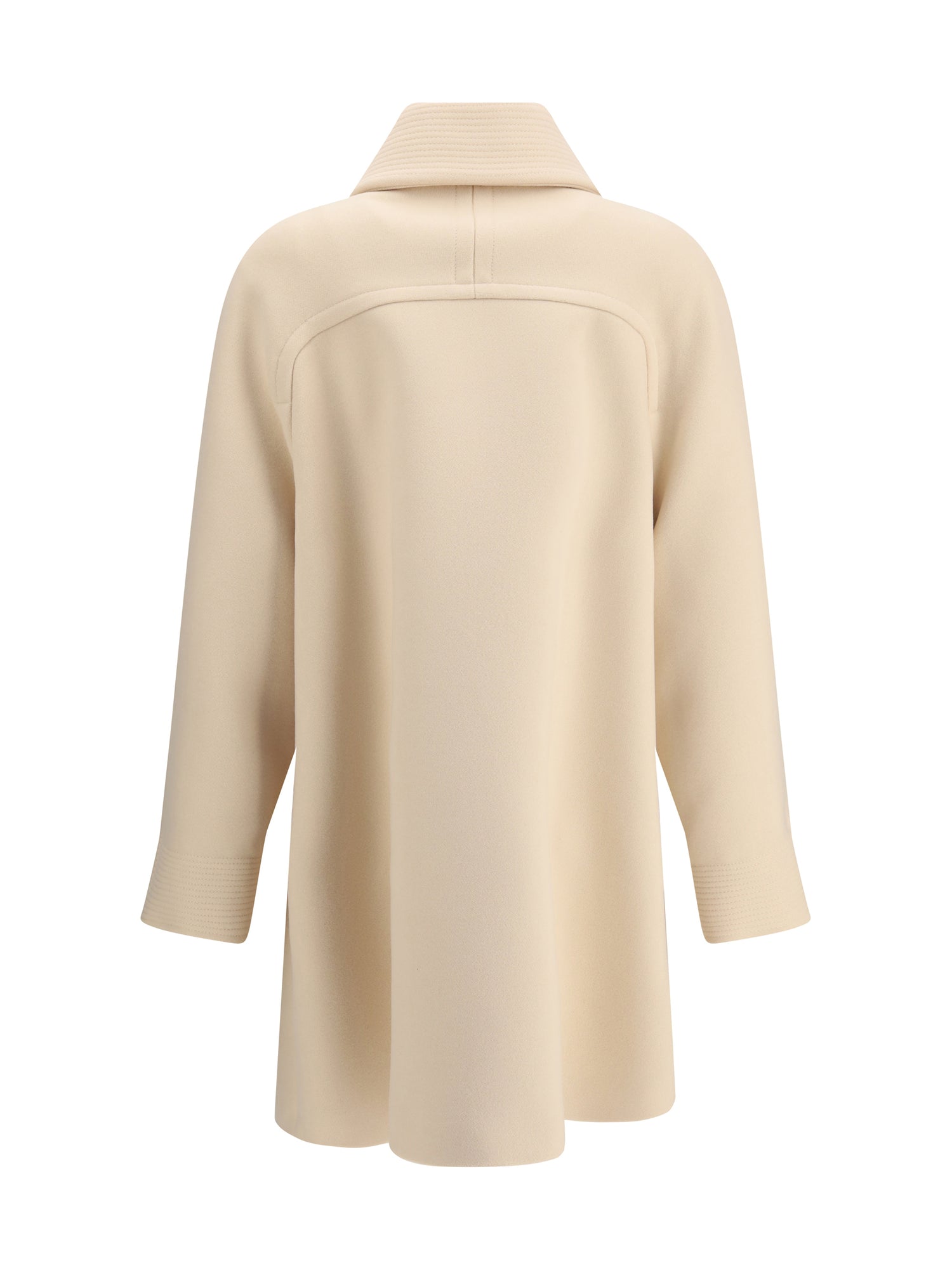 VALENTINO 44 wool drap caban