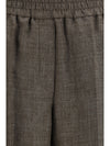 high-rise linen pants