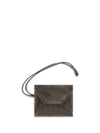 suede bag charm