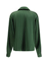stretch silk shirt