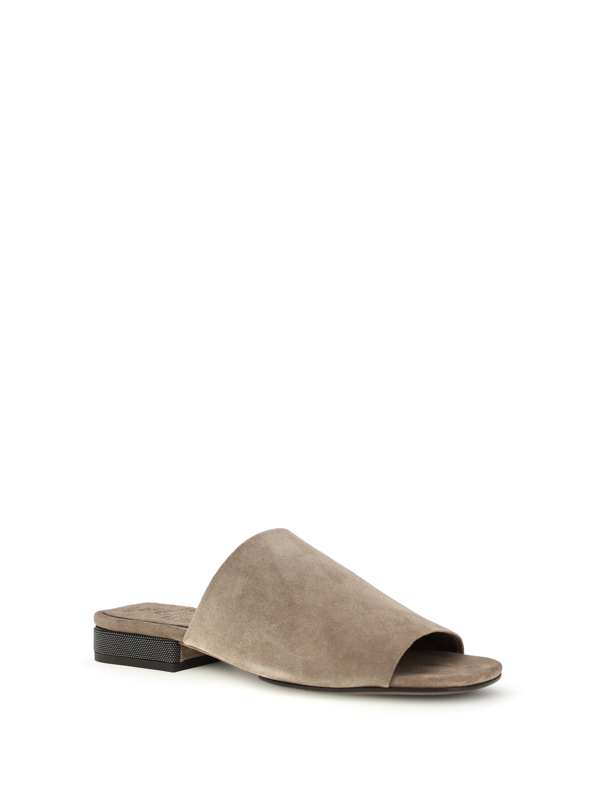 BRUNELLO CUCINELLI 36 suede mules sandals