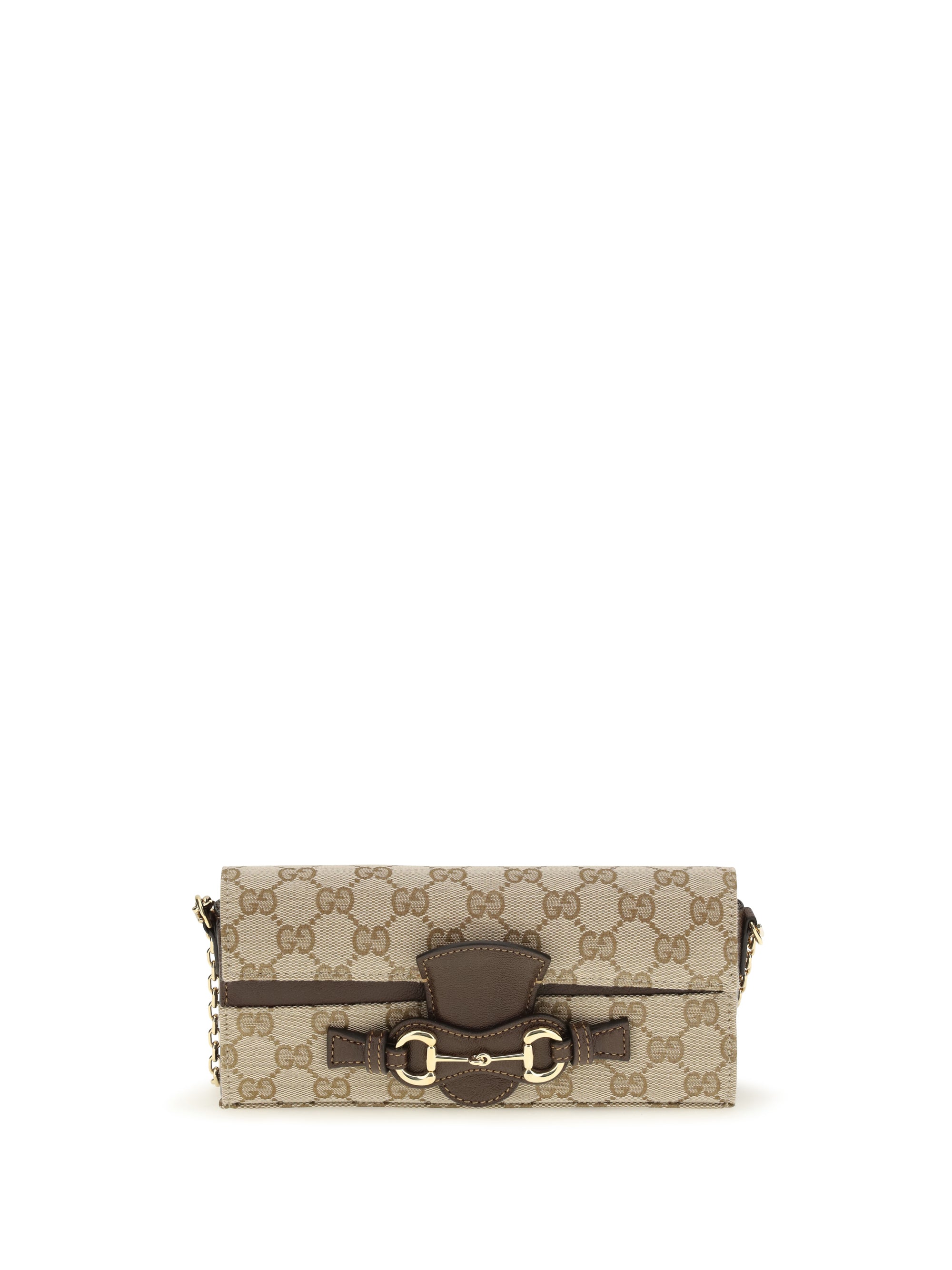 gg fabric chain wallet with horsebit