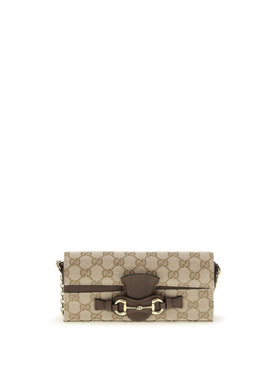 gg fabric chain wallet with horsebit