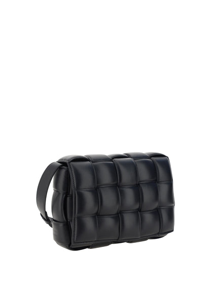 padded cassette shoulder bag