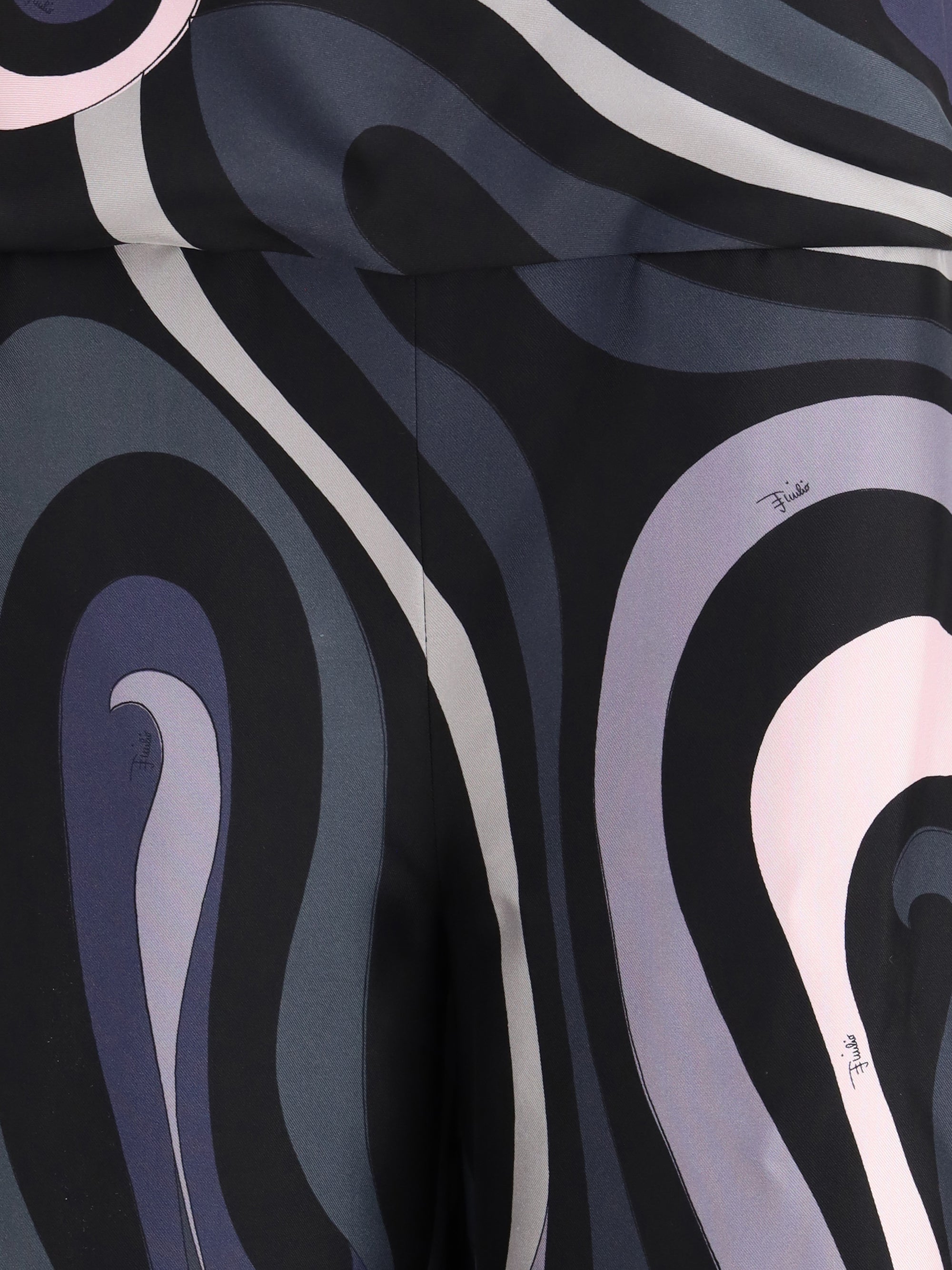 PUCCI 42 silk long jumpsuit