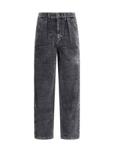 MARANT ETOILE 36 ribbed velvet pants