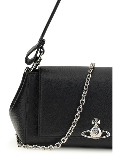 VIVIENNE WESTWOOD OS medium hazel orb shoulder bag