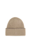 gros grain ribbed beanie