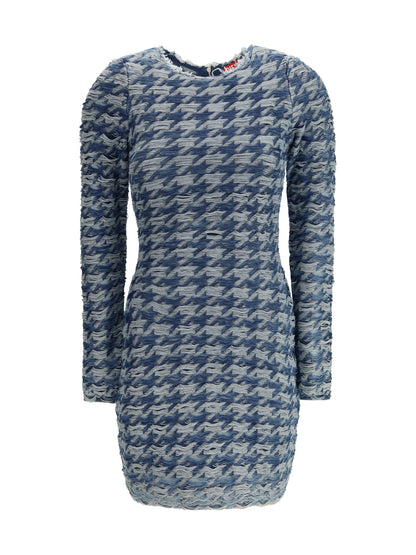 DIESEL M textured halma dress