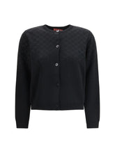 GUCCI M long-sleeve crew-neck cardigan