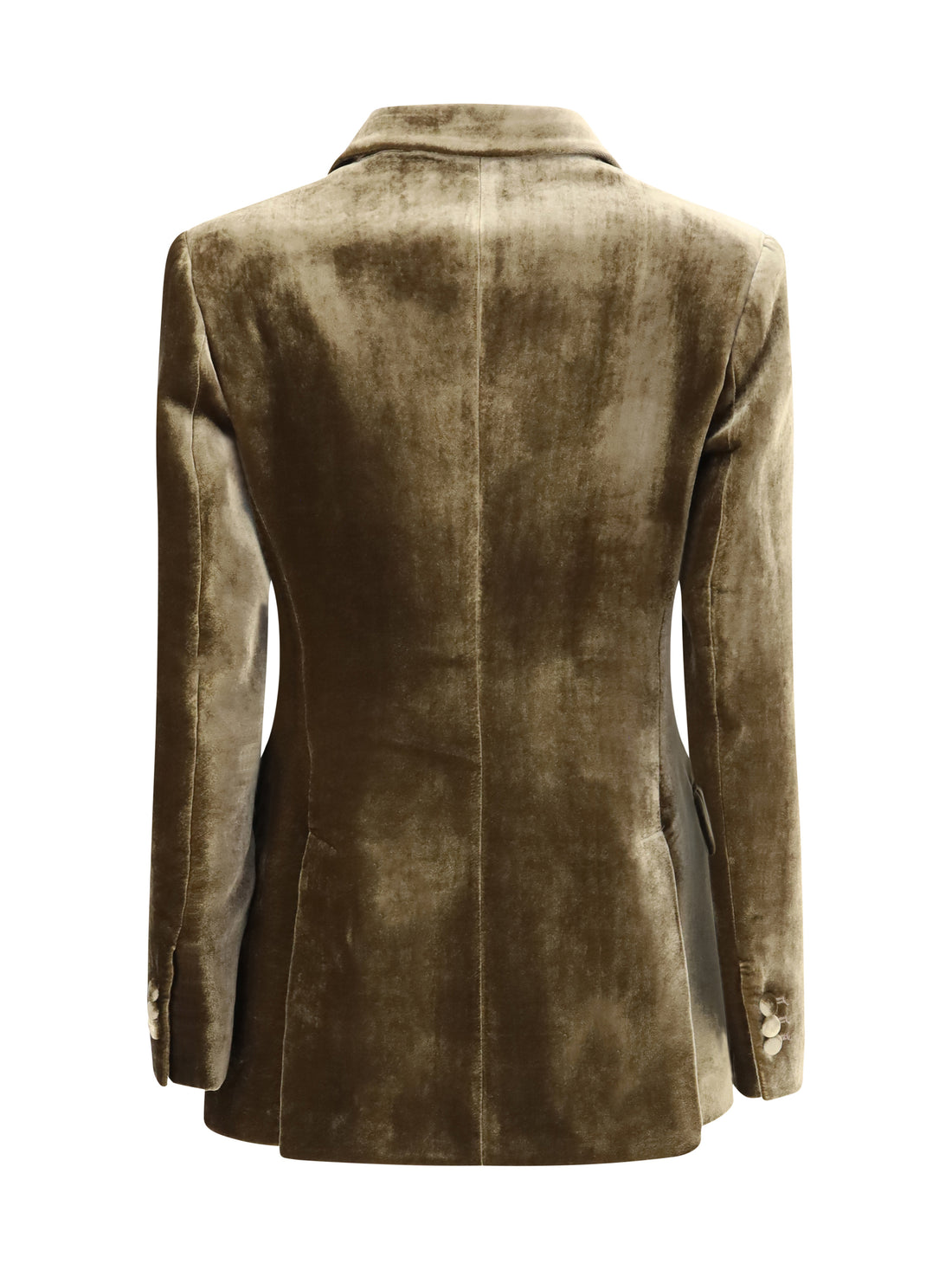 P.A.R.O.S.H. M velvet double breasted blazer